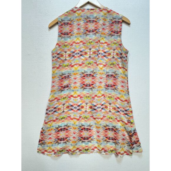 Cabi Avery Aztec Tunic Tank Top Womens Size S Multicolor Geo Sleeveless Boho - Picture 11 of 14